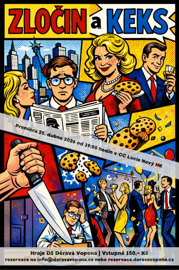 Plakát – Zločin a Keks